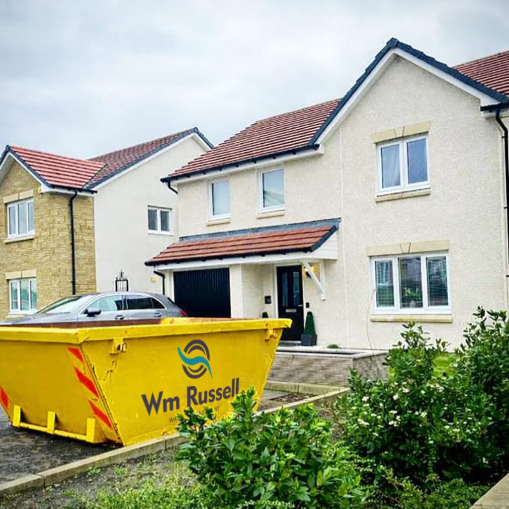 Skip on site